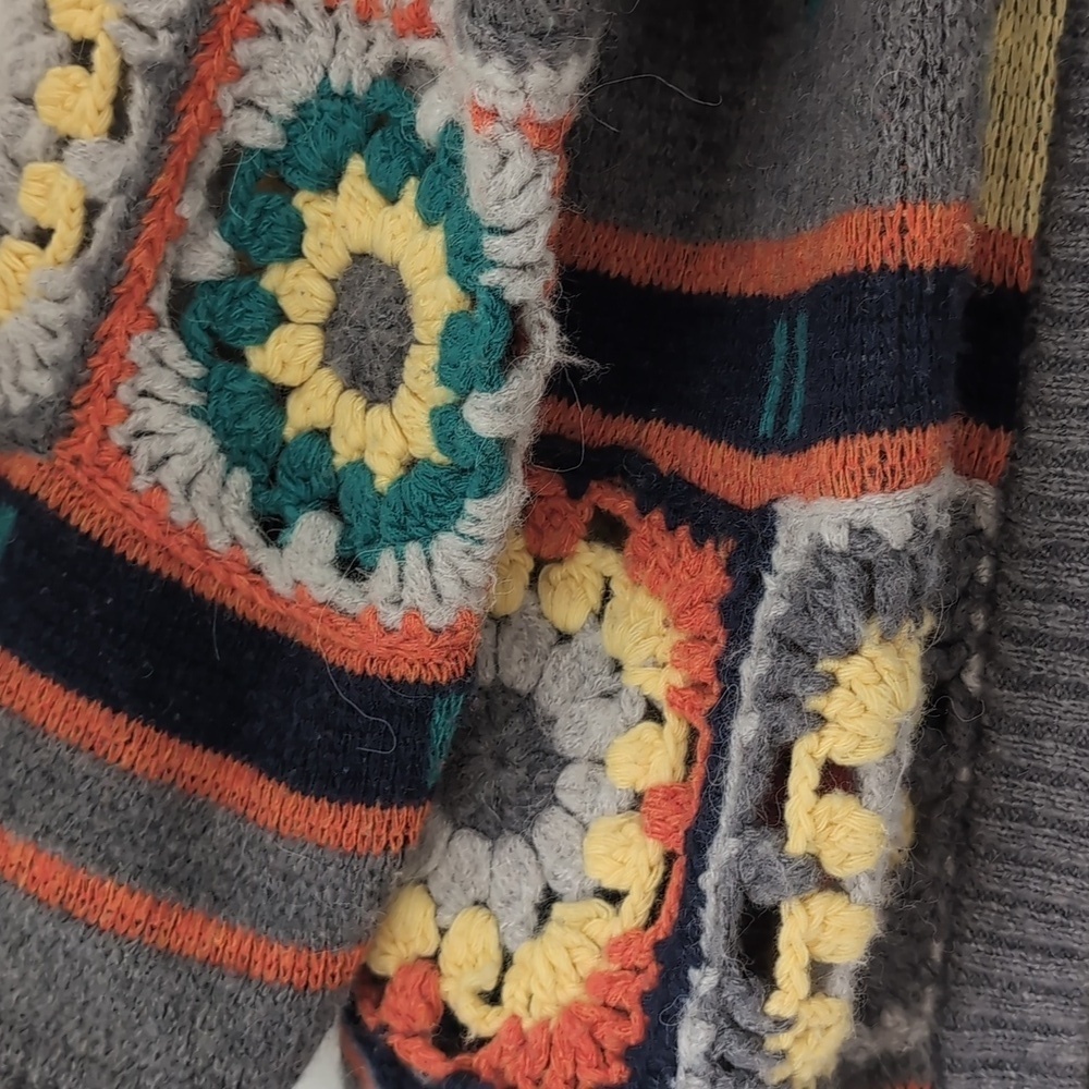 Free People Santa Rosa Crochet Cardi - Picture 6 of 14